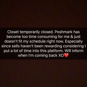 ❗️Listings temporarily Not For Sale ❗️